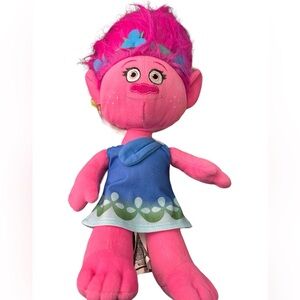DreamWorks Trolls 18-INCH POPPY PLUSH DOLL Stylin' Pink Hair Series Very Cute
